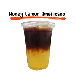 Iced Honey Lemon Americano