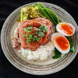 ข้าวขาหมู+ไข่ 1 ลูก