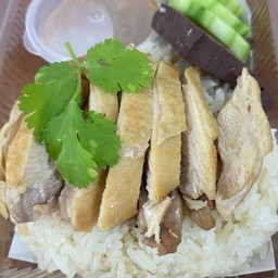 ข้าวมันไก่ต้ม
