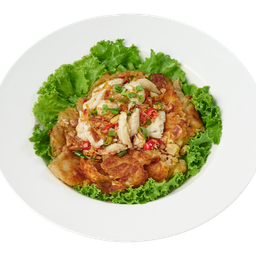 27.ใหญ่ปูคั่วพริก F.FlatNoodle with Spicy Crab Meat