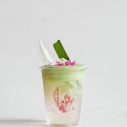 Coconut Matcha Foam