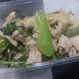 เขียวหวานไก่(กับข้าว)