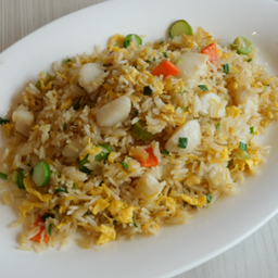 ข้าวผัดหอยเชลล์ 扇贝炒饭