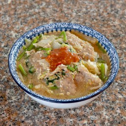 สุกี้น้ำรวมมิตร ( ไก่หมัก+หมึก+กุ้ง)