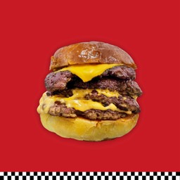 4stack cheese burger