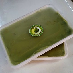กะทิสดผสมชาเขียวเข้มข้นคั้นมือหอมอร่อย
