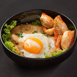 18.ใหญ่อบ กุ้ง 3  B.With 3 Prawns P