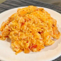 ข้าวไข่ข้นหม่าล่าหมูสับ
