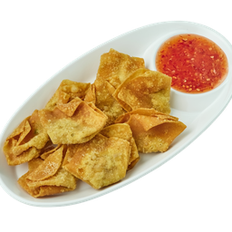 32.เกี๊ยวทอด (ไส้หมูสับ) Deep Fried Pork Wontons