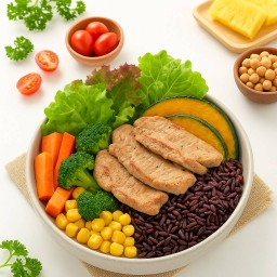 HEALTHY BOWL  อาหารเพื่อสุขภาพ by บ้านสวนผัก