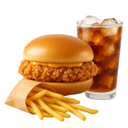 เซ็ตไก่ซ่า เฟรนซ์ฟรายส์ทอดกับโค้ก!!