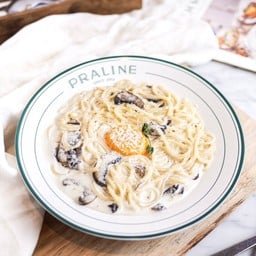 Mushroom Carbonara