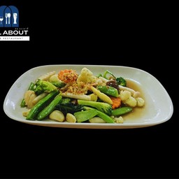 ผักผัดรวมน้ำมันหอย