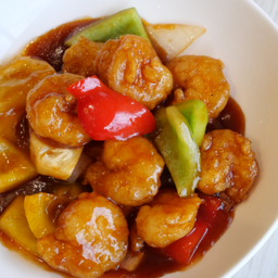 กุ้งเปรี้ยวหวาน 咕嚕蝦