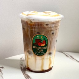 Iced Caramel Macchiato กาแฟคาราเมลมัคคิอาโตเย็น