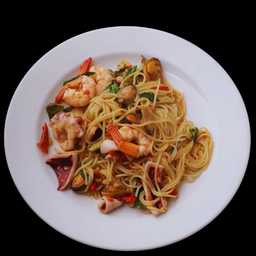 สปาเก็ตตี้ ผัดกะเพรา