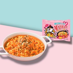 มาม่าเกาหลี by unnie J มาม่าเกาหลี แห้ง ทำสดใหม่ทุกออเดอร์ เลือกระดับความเผ็ดและ topping เองได้