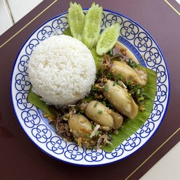 ข้าวกระเทียมพริกไทย