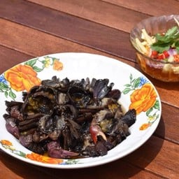 ปูดำดองน้ำปลากวน