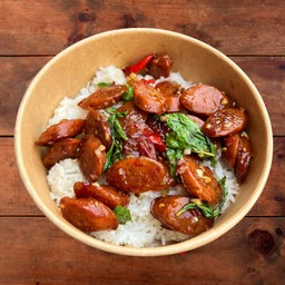 ข้าวกะเพรากุนเชียง