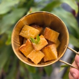 ขนมปังปิ้งเนยนม