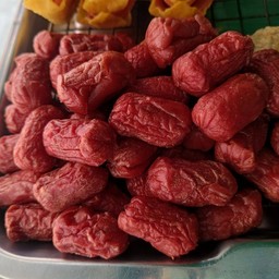 ฮอทดอกแดงทอด  ชุดใหญ่