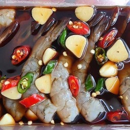 กุ้งดองน้ำปลากวน