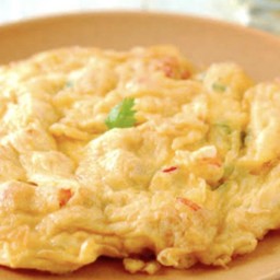 ไข่เจียวกุ้งสับ