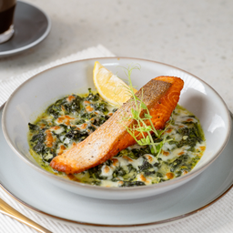 Pan seared salmon