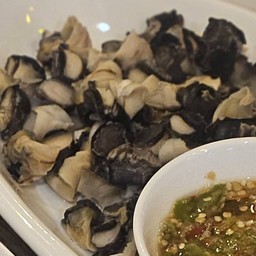 หอยหวานลวกจิ้ม