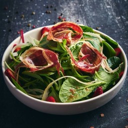 Jamon Raspberry Salad