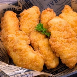 สันในไก่กรอบ ราดซอสเกาหลี