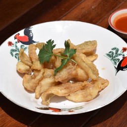 ปลาเห็ดโคนทอดน้ำปลา