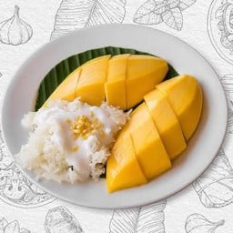 ข้าวเหนียวมะม่วงแม่ประไพศรี (ตลาดนนท์) วัดราชบพิธ (พระนคร)