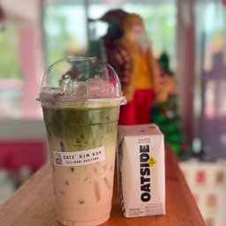 มัทฉะนมโอ๊ต