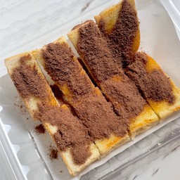 [อร่อยซ่ากับโค้ก] ปังปิ้งเนย โอวัลติน +  โค้ก ออริจินัล (กระป๋อง)