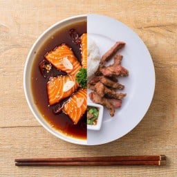 waginiku-เนื้อทอดหมูทอด แซลมอนดอง สี่แยกไฟแดงพลาซ่าลากูนลาดพร้าววังหิน48 เนื้อทอดหมูทอดสี่แยกไฟแดงพลาซ่าลากูนลาดพร้าววังหิน48