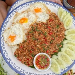 [อร่อยซ่ากับโค้ก] ข้าวกระเพราหมูสับ + โค้ก ออริจินัล (ขวด)
