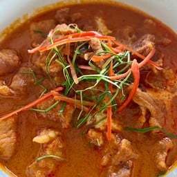 พะแนงหมูโบราณ + ข้าวสวย