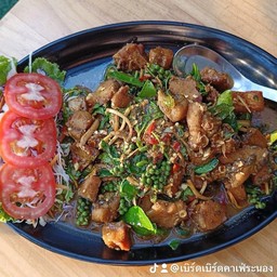 ปลาฉลามมันผัดฉ่า