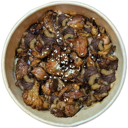 ข้าวหน้าเนื้อออสเตรเลียเทอริยากิ (เสือร้องให้)