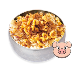 ข้าวผัดน้ำพริกกากหมู