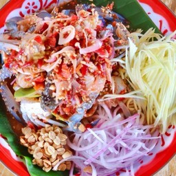 ยำถาดปูม้ากะปิ