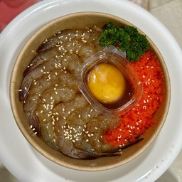ข้าวหน้ากุ้งดอง