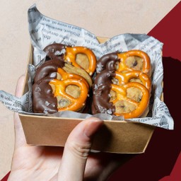 [6pcs] Mini Pretzel Cookie Bite! Only @evenDOUGH - เพรทเซล คุกกี้ ไบท์