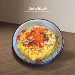 ข้าวไข่ข้นกุ้งและไข่กุ้ง