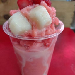 🍓สตรอเบอรี่ปั่นนมเปรี้ยว