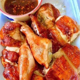 ไก่อบโอ่ง ครึ่งตัว
