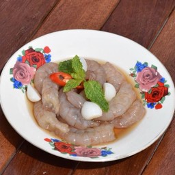 กุ้งแก้วกระเทียมโทน