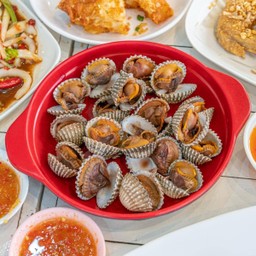 หอยแครงลวก